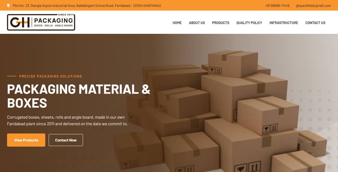 GHPL website homepage