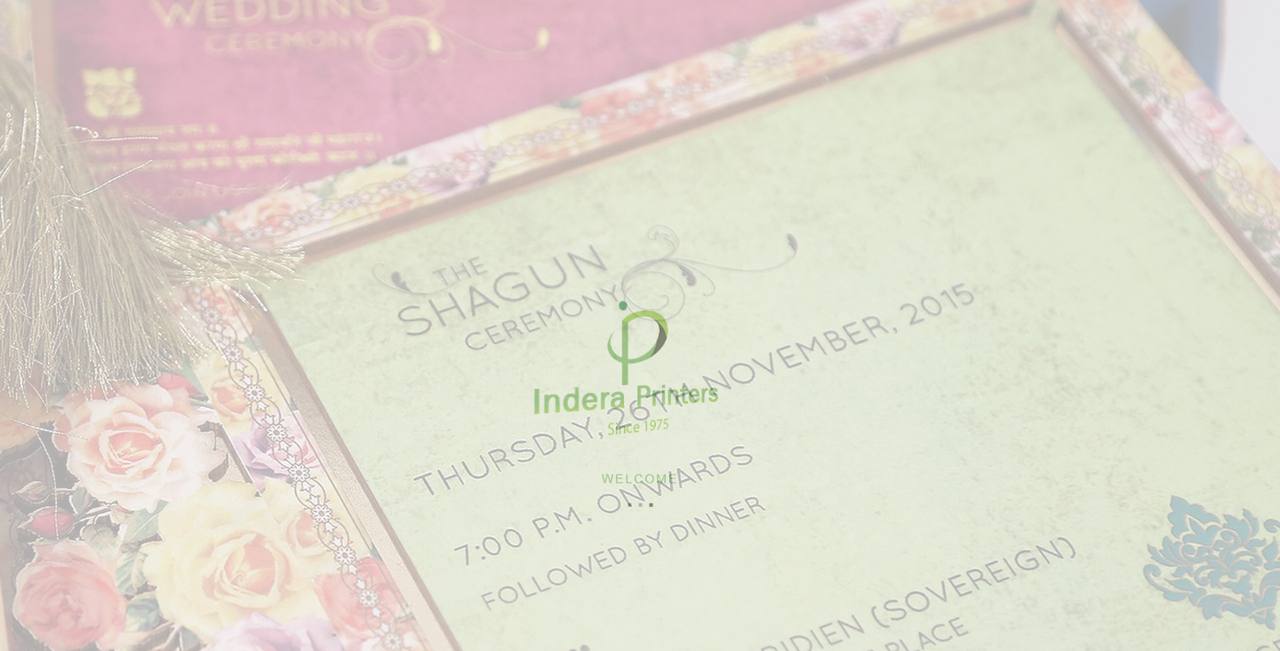 Indera Printers website homepage