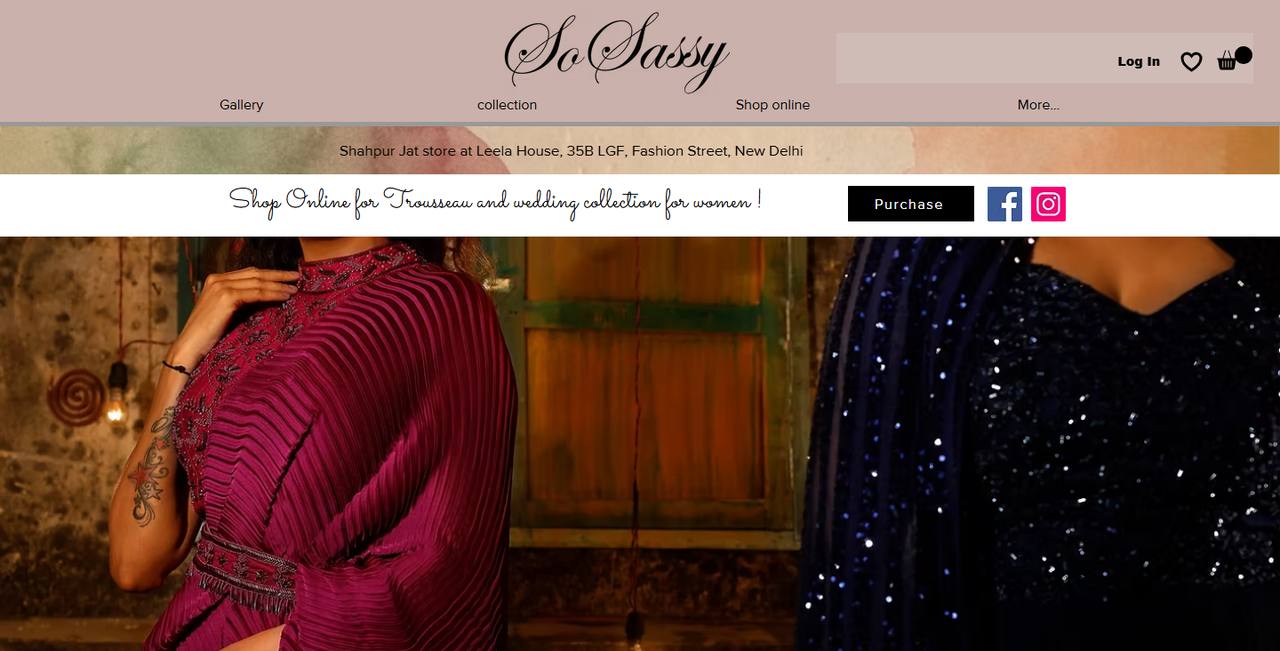 Shalini Khanna website homepage
